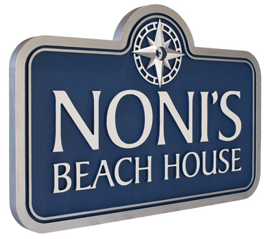 beach house signs