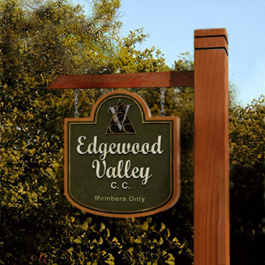 park entrance signs theme park signs chicago strata